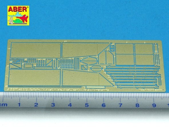 Aber 48019 German medium tank Pz.Kpfw. IV, Ausf.H, J early - vol. 3 - additional set - turret skirts (1:48)