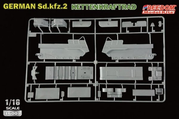 Freedom 16001 Sd.Kfz. 2 Kettenkraftrad Typ HK 101 1/16