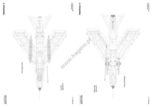 Kagero 7132 English Electric Lightning EN/PL