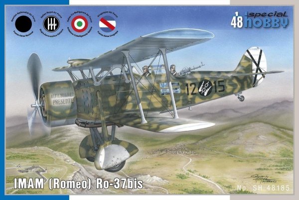 Special Hobby 48185 IMAM (Romeo) Ro.37bis (1:48)