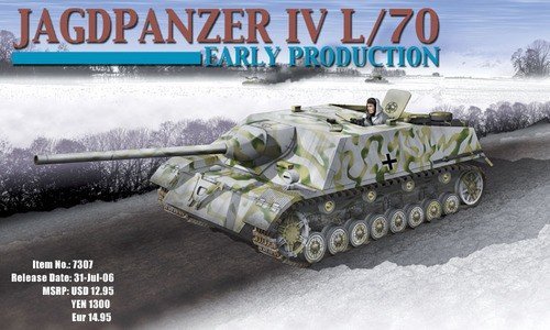 Dragon 7307 Jagdpanzer IV/70 Early Production (1:72)