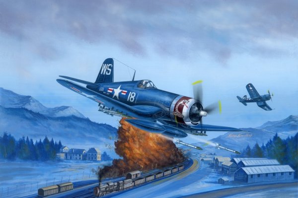 Hobby Boss 80387 F4U-4 Corsair Late version (1:48)