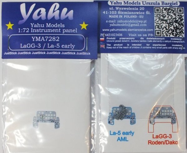 Yahu YMA7282 LaGG-3 &amp; La-5 early (Roden / AML) 1:72