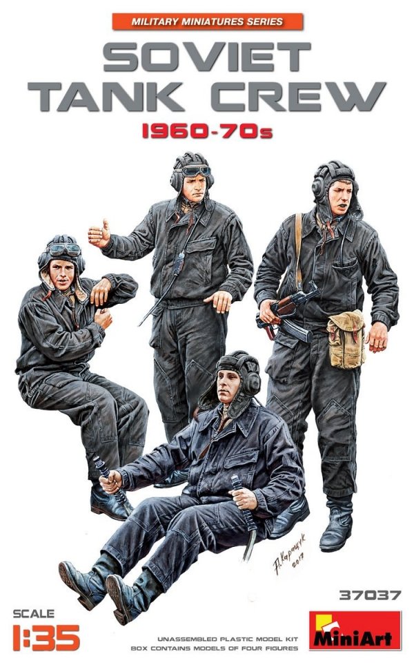 MiniArt 37037 Soviet Tank Crew 1960-70s 1:35