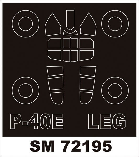 Montex SM72195 P-40E LEGATO
