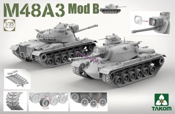 Takom 2162 M48A3 Mod B 1/35