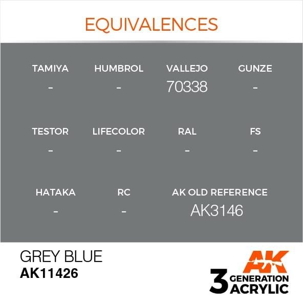 AK Interactive AK11426 Grey Blue 17ml
