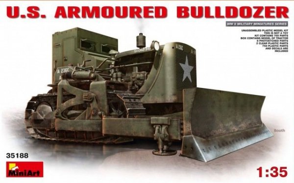 MiniArt 35188 US Armoured Bulldozer 1/35