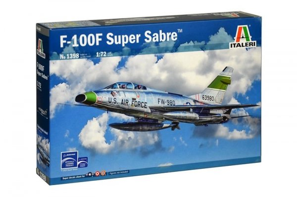 Italeri 1398 F-100F SUPER SABRE (1:72)