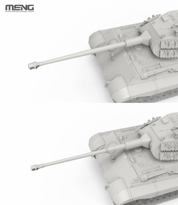 Meng Model 72-010 German Heavy Tank Sd.Kfz. 182 King Tiger (Porsche Turret) 1/72