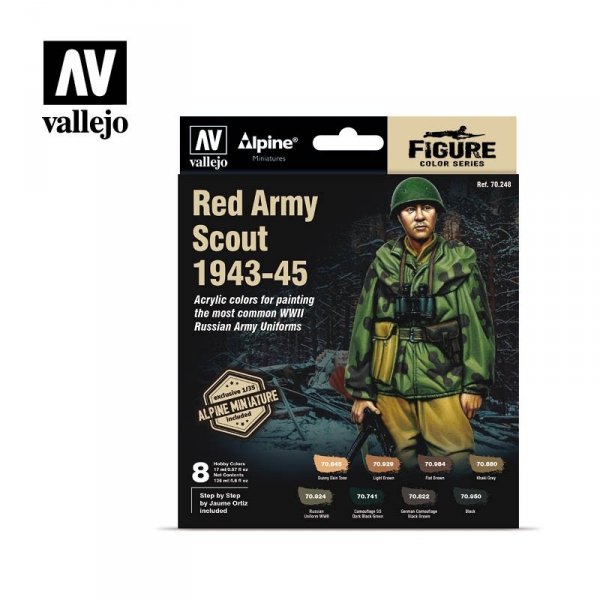 Vallejo 70248 Red Army Scout 1943-45 8x17ml
