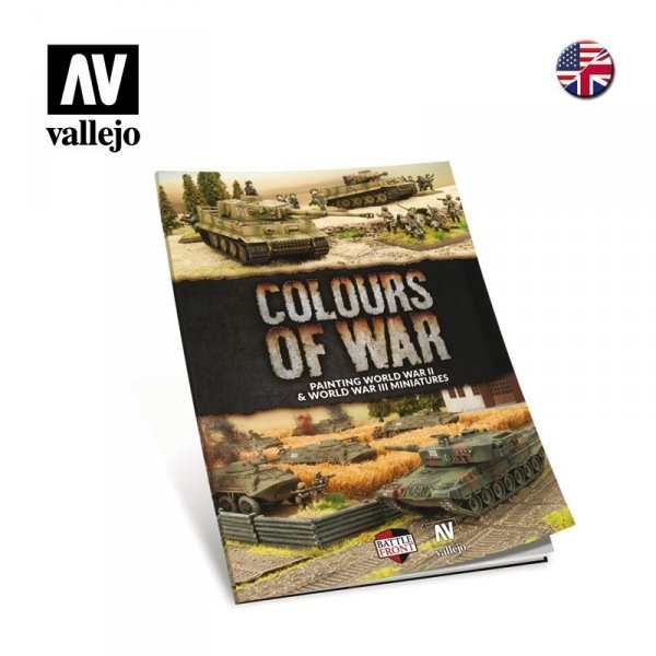 Vallejo 75013 Colours of War - Painting WWII &amp; WWIII miniatures EN