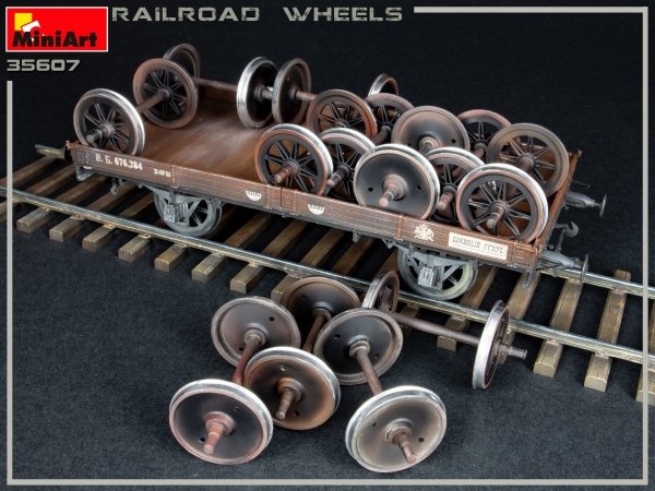 MiniArt 35607 Railroad wheels 1/35
