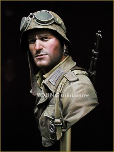Young Miniatures YM1839 German DAK Infantry North Africa WWII 1943 1/10