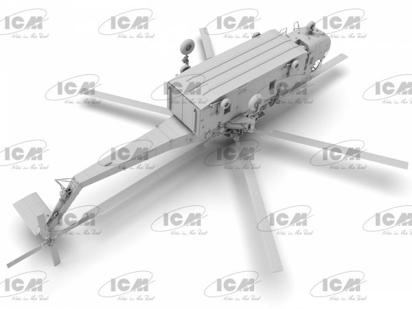 ICM 53059 Sikorsky S-64E Skycrane with Universal Pod 1/35