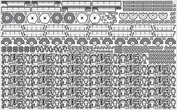 Pontos 32003F1 IJN Yamato 1945 Advanced Add-on (1:350)