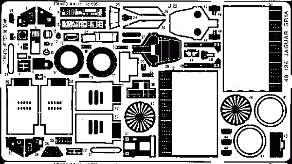 Eduard 48136 Jaguar GR Mk.1A 1/48 AIRFIX