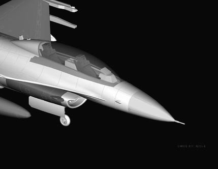 Hobby Boss 80275 F-16D Fighting Falcon (1:72)