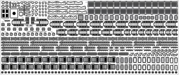 Pontos 35011F1 USS BB-63 Missouri BATTLESHIP Detail Up Set (1:350)