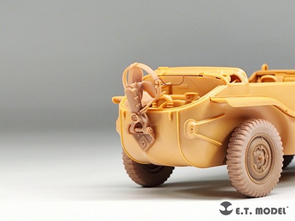 E.T. Model P35-261 WWII German Schwimmwagen Type166 Propeller Set ( 3D Print ) For TAMIYA Kit 1/35