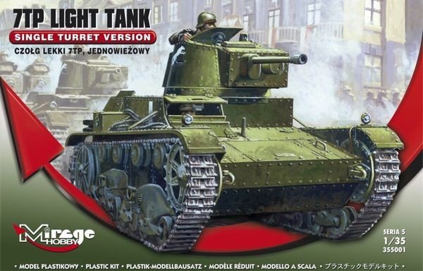 Mirage Hobby 355001 7TP Czołg Lekki jednowieżowy (1:35)