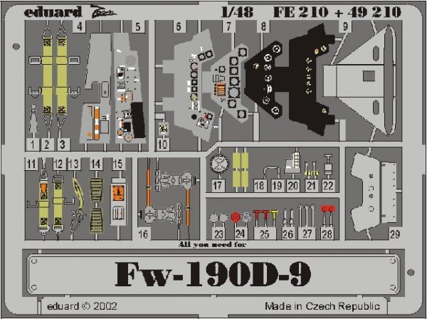 Eduard FE210 Fw 190D-9 1:48 Tamiya