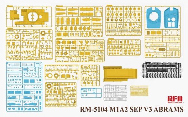 Rye Field Model 5104 M1A2 SEP V3 Abrams 1/35