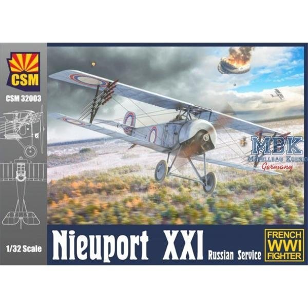 Copper State Models 32-003 Nieuport XXI in Russian Service 1/32