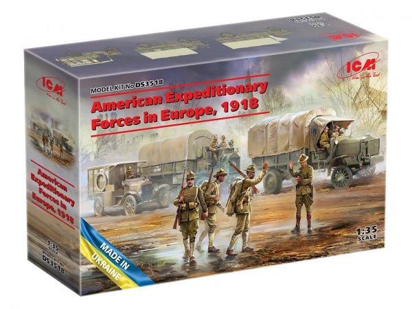 ICM DS3518 American Expeditionary Forces in Europe, 1918 1/35