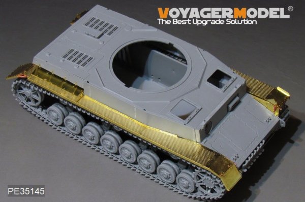 Voyager Model PE35145 Pz.kPfw.IV Ausf F1-H Fenders (For DRAGON) 1/35