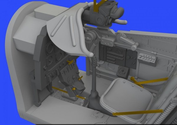 Eduard 648346 P-51D cockpit AIRFIX 1/48