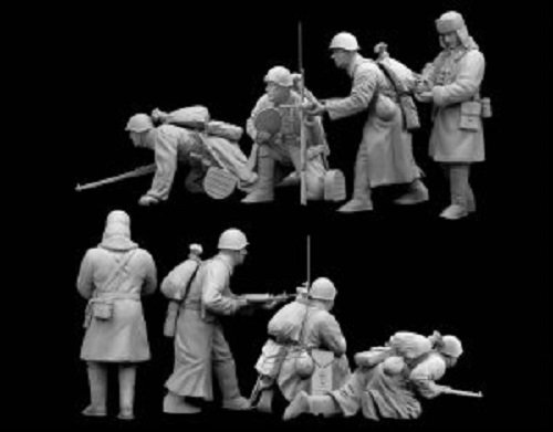 Dragon 6744 Soviet Infantry Winter 1941 (1:35)