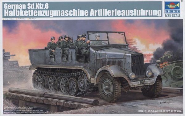 Trumpeter 05531 German Sd.Kfz.6 Halbkettenzugmaschine (1:35)