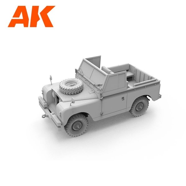 AK Interactive AK35012 LAND ROVER 88 SERIES IIA ROVER 8 1/35