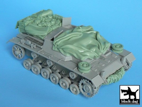 Black Dog T35009 Stug III C/D accessories set for Dragon 1/35