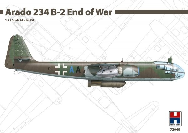 Hobby 2000 72040 Arado 234 B-2 End of War 1/72