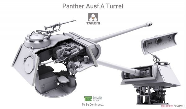 Takom 2097 Panther Ausf. A early prod. (full interior) 1/35