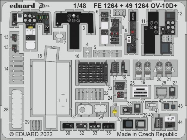 Eduard BIG49327 OV-10D+ ICM 1/48