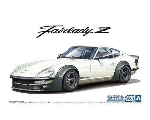 Aoshima 06101 Nissan S30 FairladyZ AERO CUSTOM Ver.2 '75 1/24