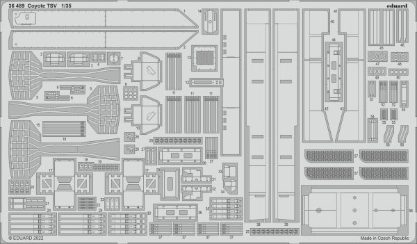 Eduard 36489 Coyote TSV HOBBY BOSS 1/35