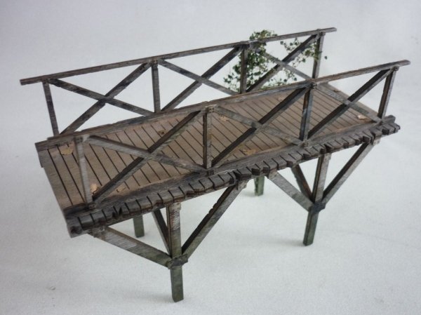 RT-Diorama 35518 Wooden bridge (small) 1/35
