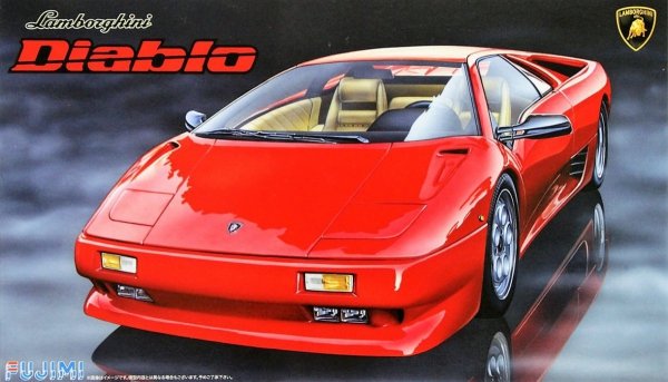 Fujimi 126418 Lamborghini Diablo 4WD VT Black Star (1:24)