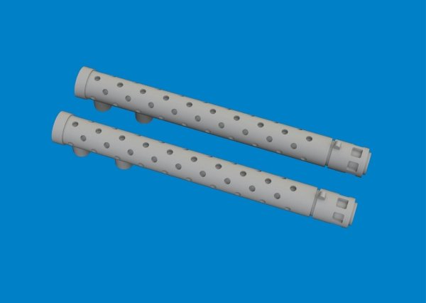 Eduard 6481044 Bulldog gun barrels PRINT AIRFIX 1/48