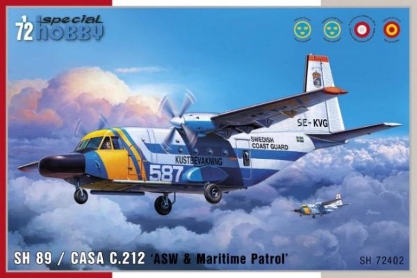 Special Hobby 72402 SH 89 / CASA C.212 'ASW &amp; Maritime Patrol'  1/72