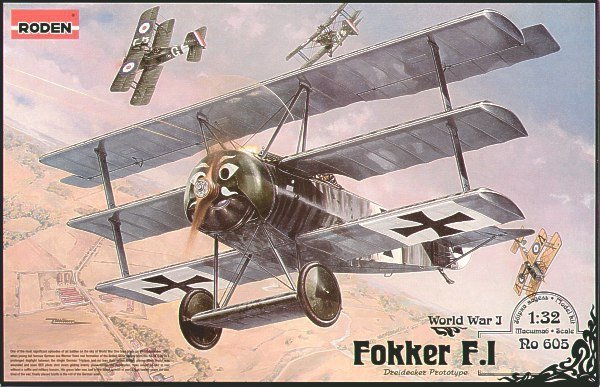 Roden 605 Fokker F.1 (1:32)