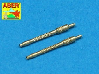 Aber A48 006 Set of 2 barrels for German 13mm aircraft machine guns MG 131 (middle type) (1:48)