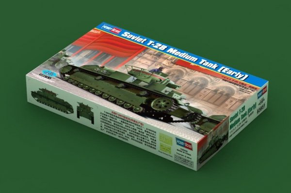 Hobby Boss 83851 Soviet T-28 Medium Tank (Early) (1:35)