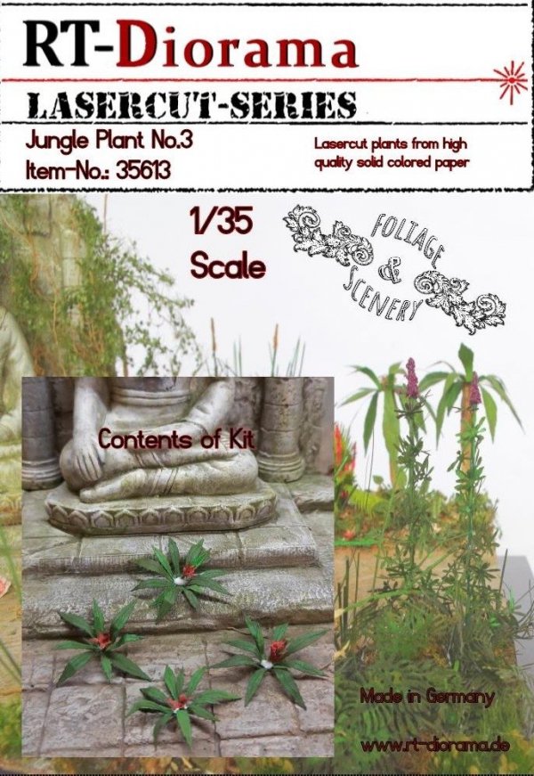 RT-Diorama 35613 Jungle Plant No.3 1/35