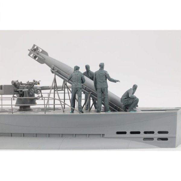 Border Model BR-003 German Submarines &amp; Commanders (Loading) resin figures 5 Pcs. 1/35