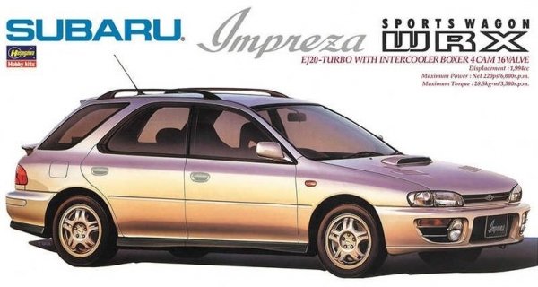 Hasegawa 24115 Subaru Impreza WRX Sports Wagon Type Car 1/24